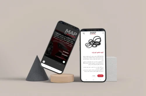 طراحی صفحات سایت ماهور پارت